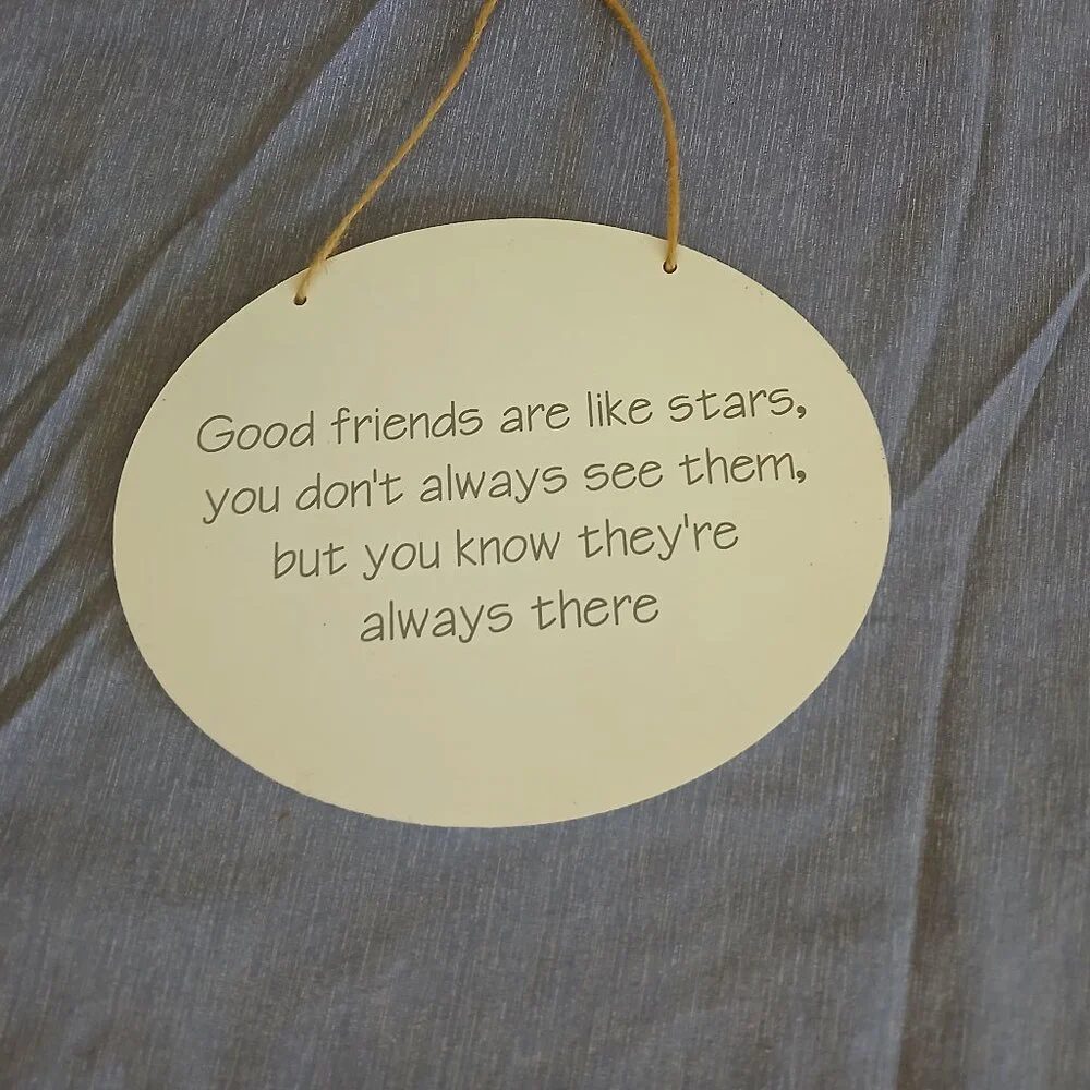 Wooden Decor Frame oval Sign 10